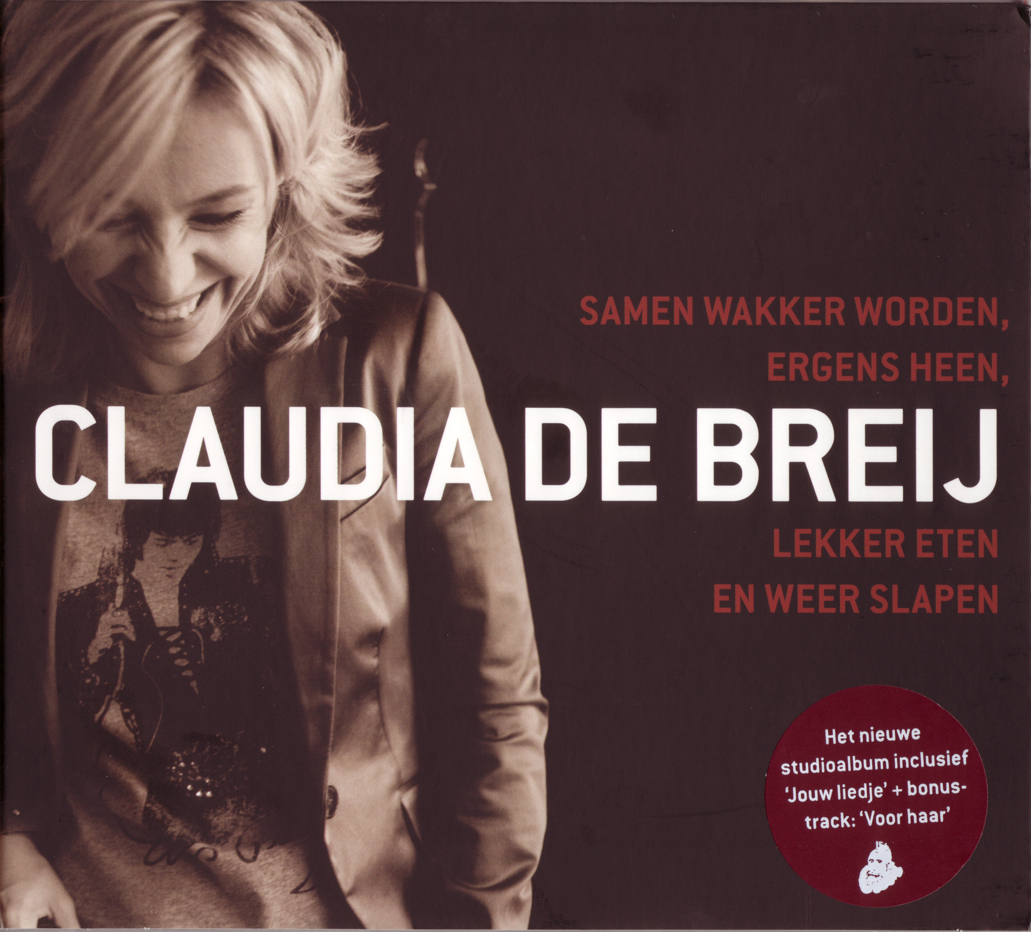 Claudia De Breij  Samen Wakker Worden, Ergens Heen .. : Front